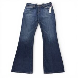 Joes Jeans The Lover Loose Flare Leg Jeans 32 x 33 Medium Blue USA NWT Denim